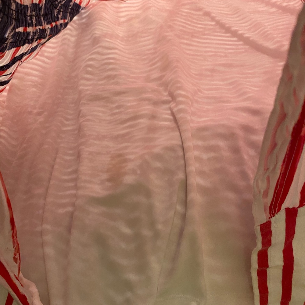 Alfred Dunner Women’s Pullover Top. Nautical. Sailboat. 1X. Lined. Sequins. - Picture 6 of 6